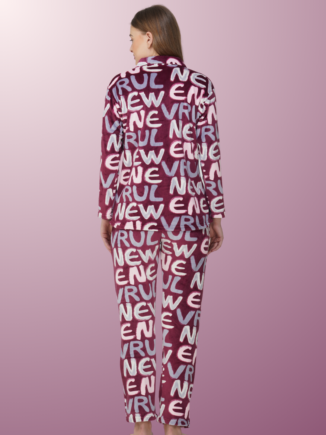 Velvet Script Lounge Set
