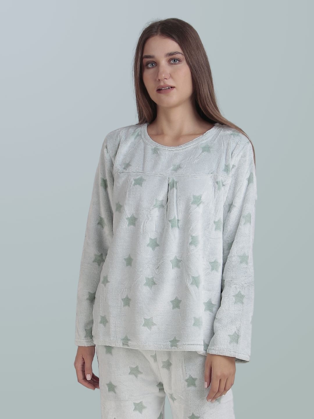 Dreamy Green Nightsuit Set