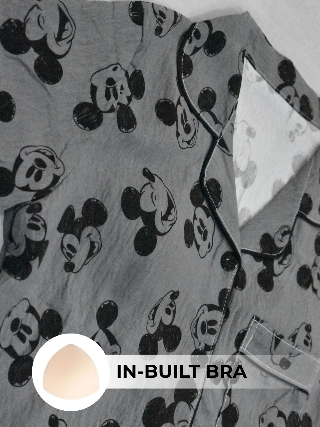 Mickey & Me Padded Nightsuit Set (3PCS)